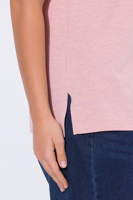 T-Shirt, Smile, Classic, V-Ausschnitt, Halbarm