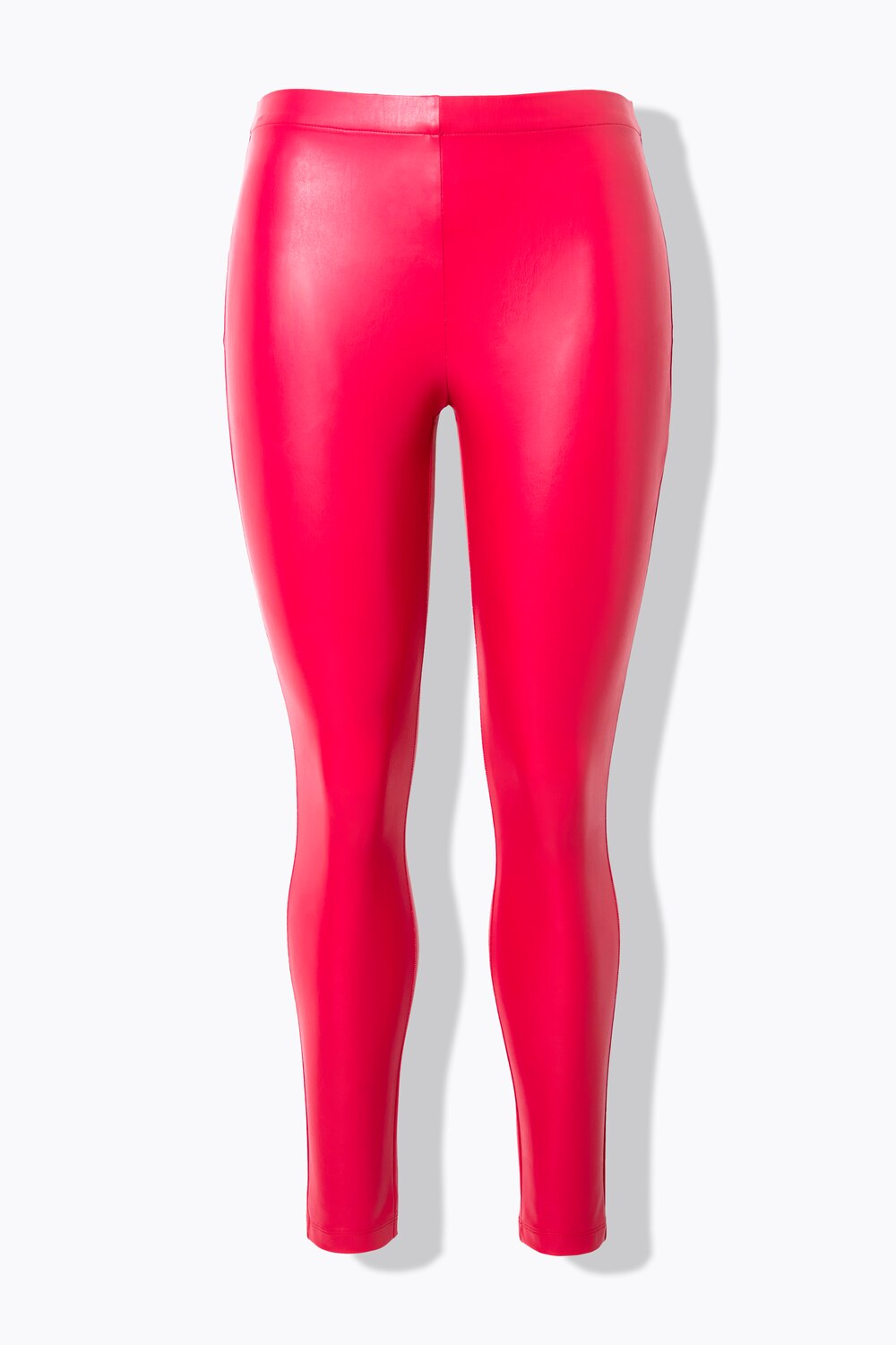 Stora storlekar Leggings, Dam, röd, storlek: 46, Syntetfibrer/Polyester, Angel of Style
