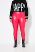 Skinny fit leather-look leggings