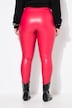 Skinny fit leather-look leggings