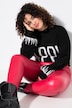 Skinny fit leather-look leggings