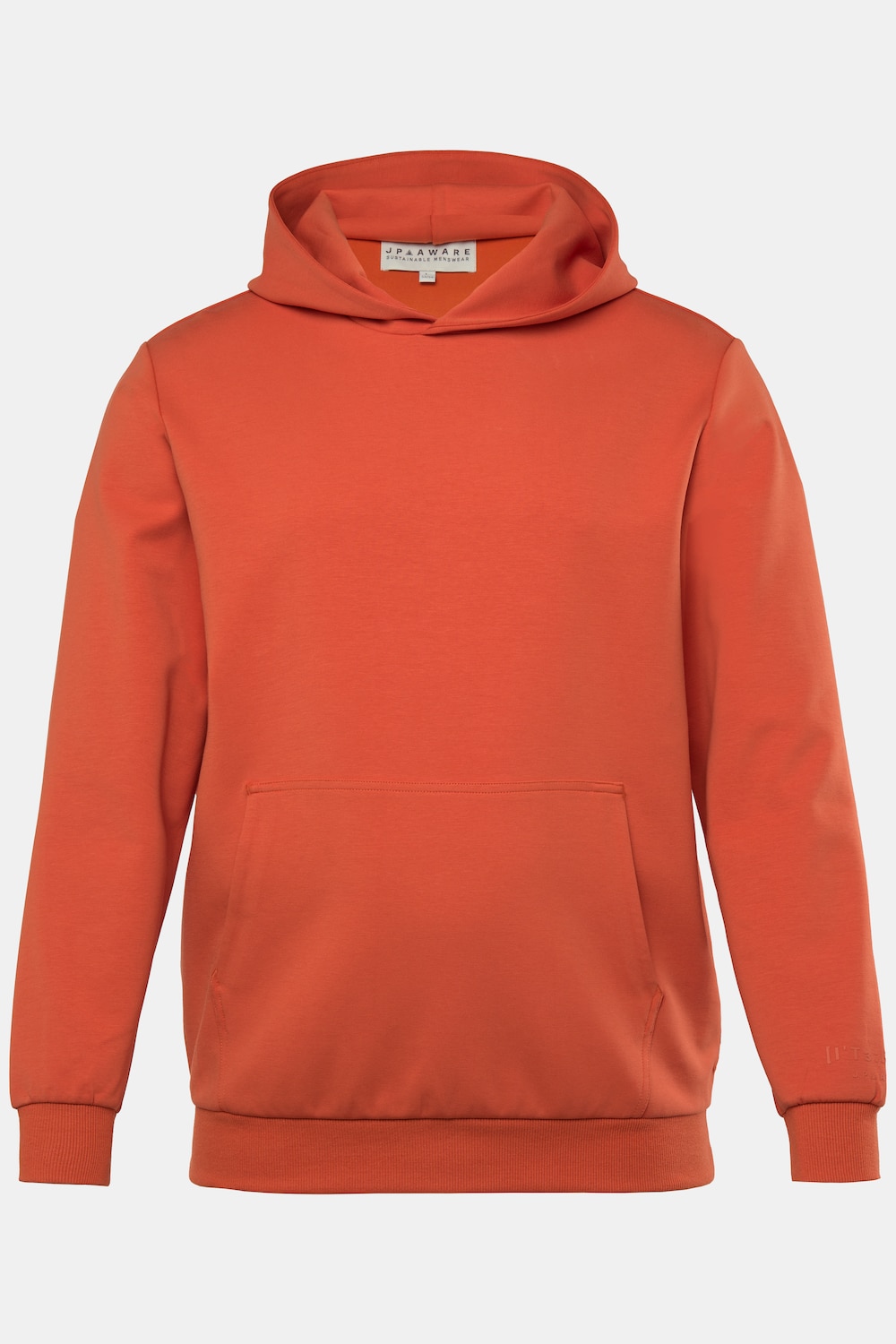 Große Größen JP AWARE Hoodie, Herren, orange, Größe: L, Baumwolle, JP-Aware