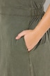 Jerseykleid, A-Linie, Tunika-Ausschnitt, Halbarm