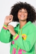 LOVE SMILEY pattern hoodie