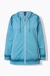 Decorative Seam Zip-Up Hoodie