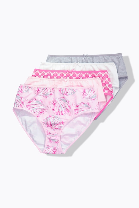 5 Pack of Panties- Seashell Print