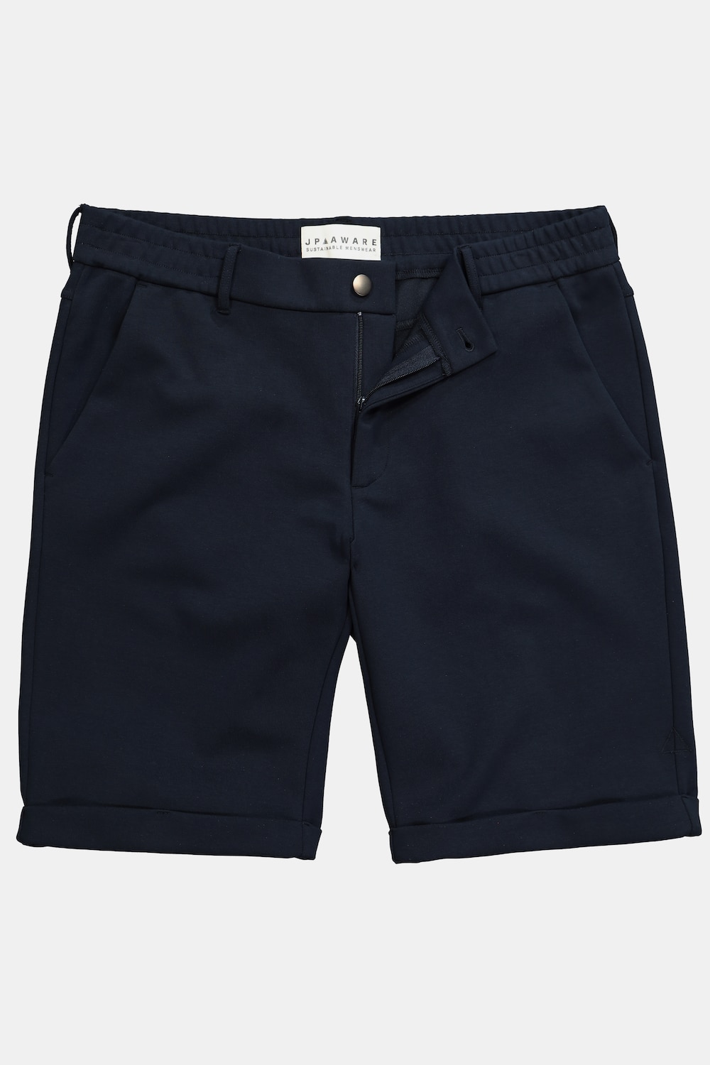 JP AWARE Chino-Bermuda, Bauchfit, FLEXNAMIC®, Nachhaltigkeit, Regular Fit, recyceltes Polyester, bis 72