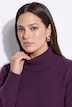 Pullover, A-Linie, Rollkragen