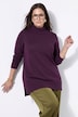 Pullover, A-Linie, Rollkragen
