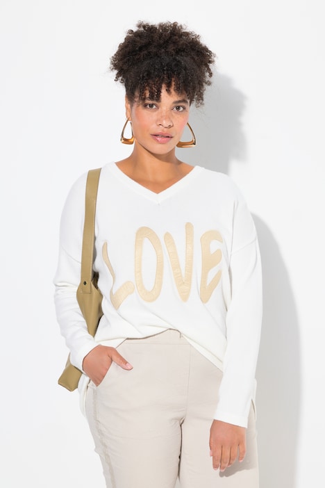 Pullover, oversized, LOVE