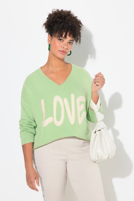 Pullover, oversized, LOVE