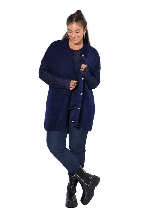 Úpletová vesta, oversize, extra měkká