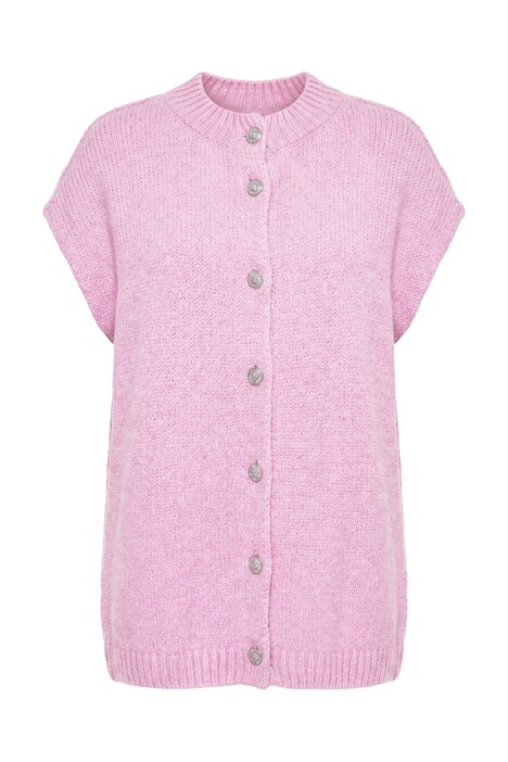 Úpletová vesta, oversize, extra měkká