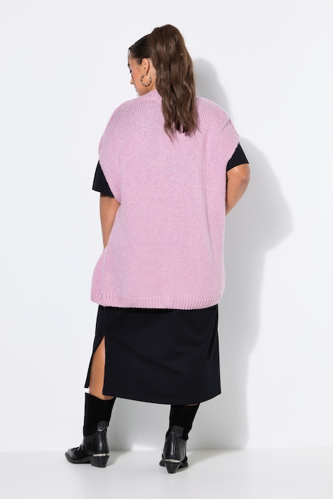 Úpletová vesta, oversize, extra měkká