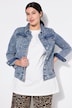 Jeansjacke, Regular Shape, allover Zierperlen