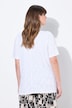 Eco Cotton Floral Textured Short Sleeve Tee