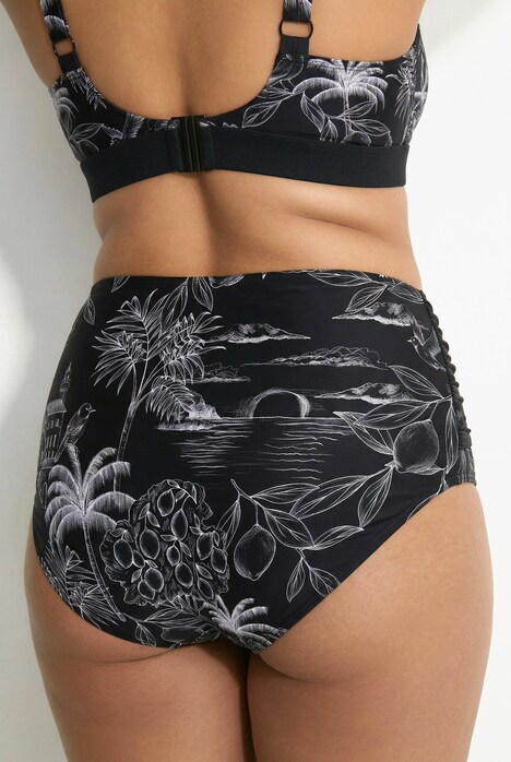 Bikini, Palmen, ohne Softcups, Träger verstellbar, recycelt