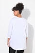 T-shirt, A-lijn, statement, 3/4-mouwen