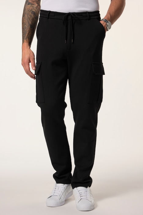 JP 1880 jersey trousers, slip on style, cargo, FLEXNAMIC®, business, mix-and-match NEW YORK, up to 8 XL