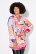 Tuniek, A-lijn, all-over print, lange mouwen