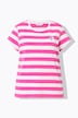 T-shirt, classic shape, strepen, korte mouwen