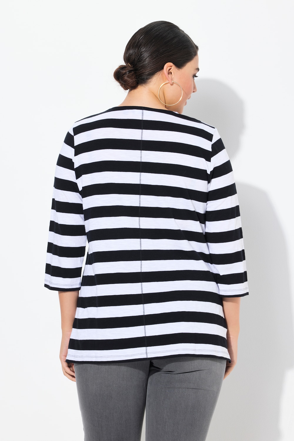 Große Größen Shirt, Damen, schwarz, Größe: 58/60, Baumwolle, Ulla Popken