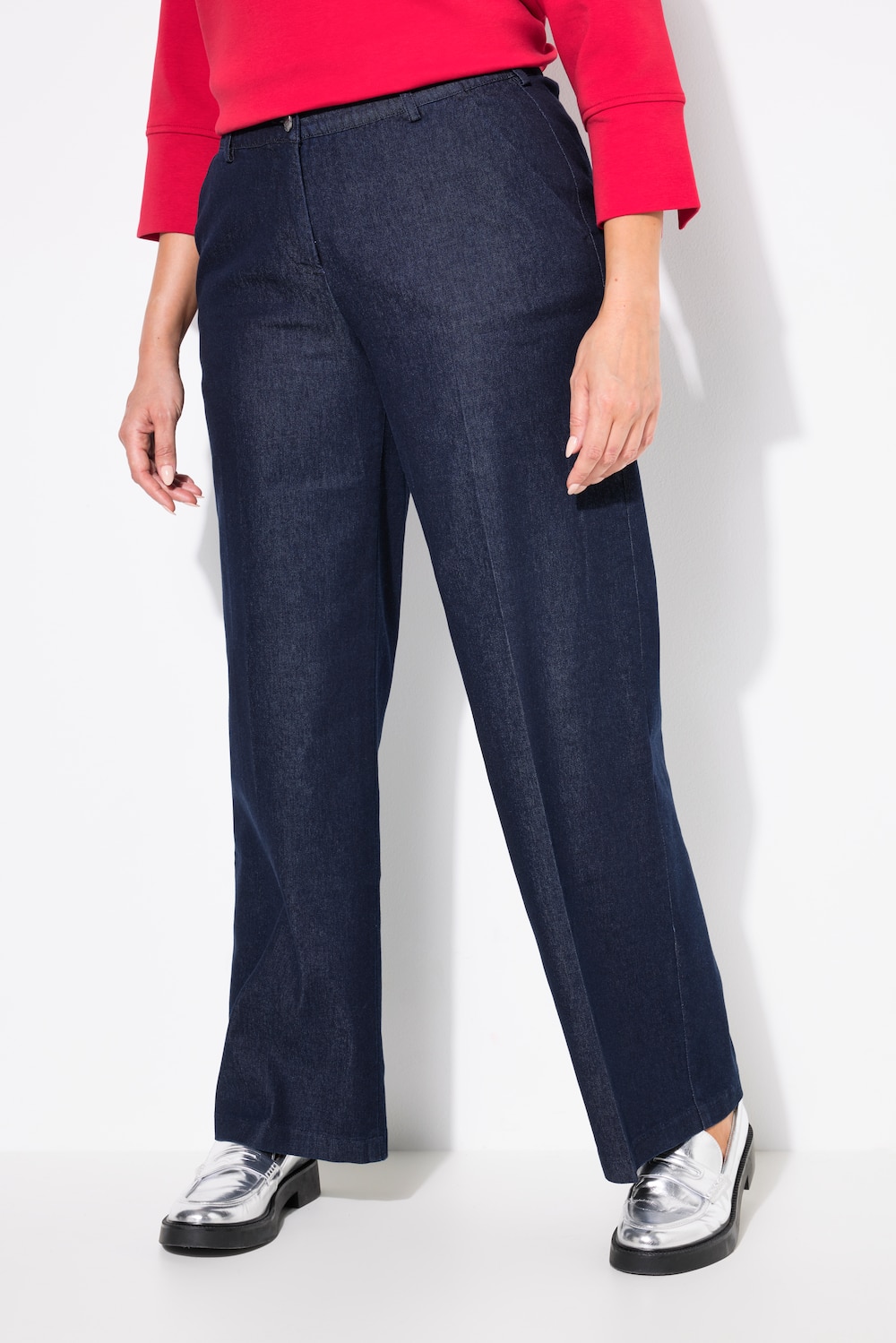 Große Größen Jeans Mary, Damen, blau, Größe: 30, Baumwolle/Polyester/Synthetische Fasern, Ulla Popken