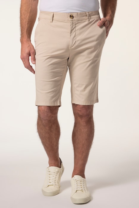 Boston Park Chino-Bermuda, Bauchfit, Straight Fit, bis 72