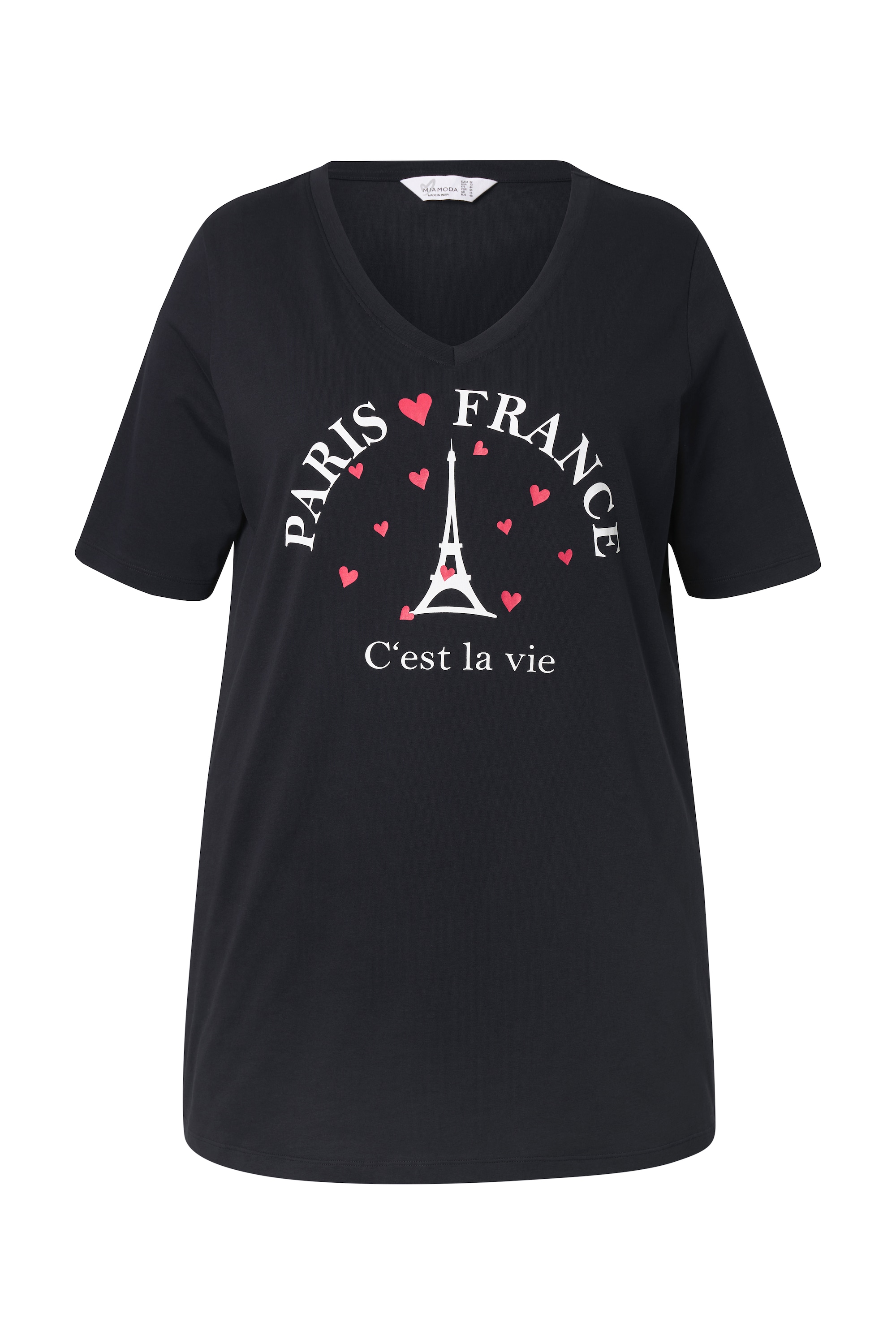 MIAMODA Damen große Größen T Shirt A Linie PARIS 837582