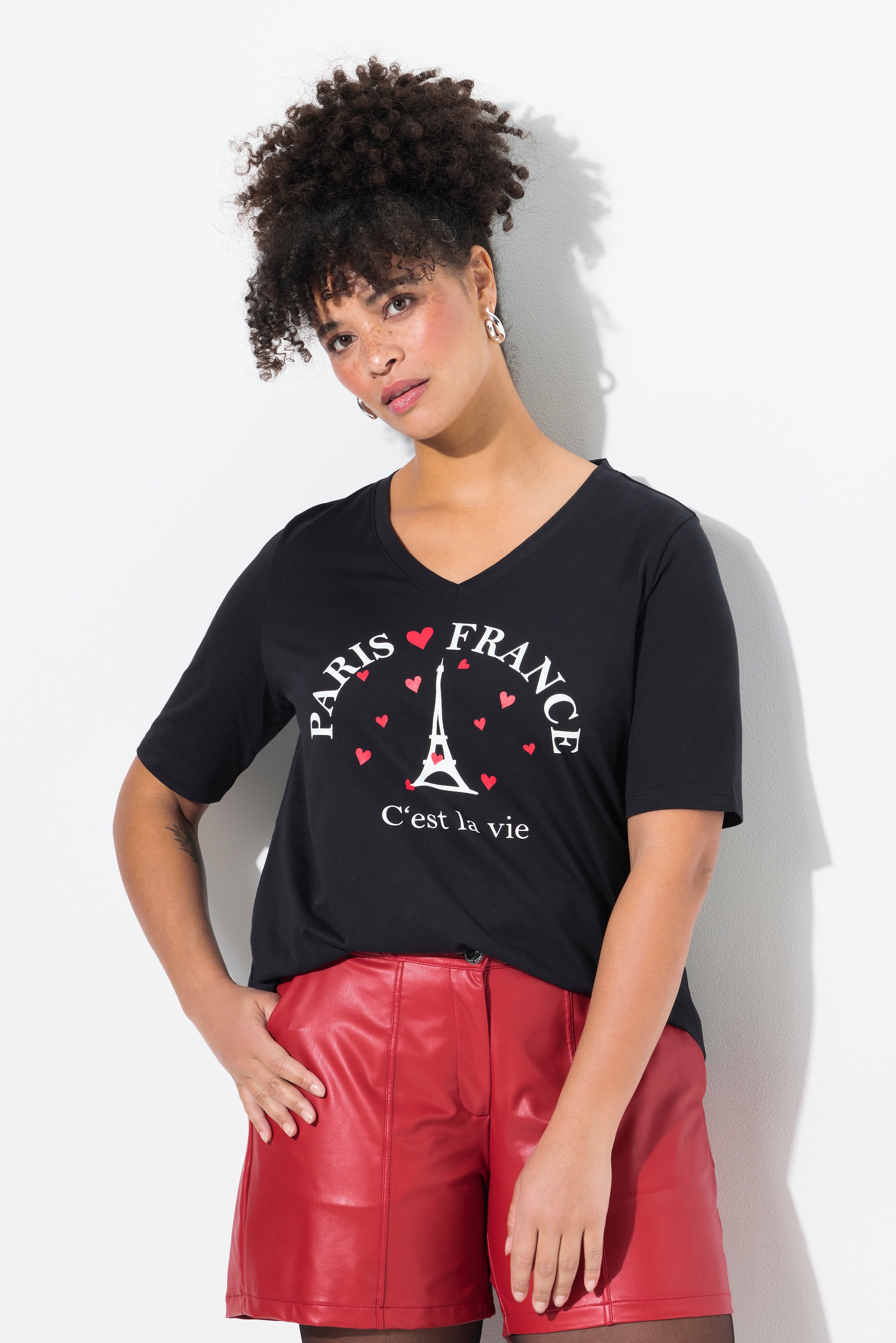 MIAMODA Damen große Größen T Shirt A Linie PARIS 837582