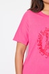 Motivational Lettering Short Sleeve Graphic Tee
