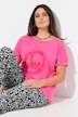 Motivational Lettering Short Sleeve Graphic Tee