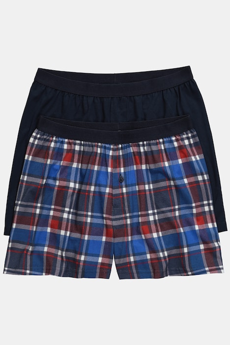 JP 1880 boxershorts FLEXNAMIC®, OEKO-TEX, pakke med 2 stk., underbukser, op til 8 XL