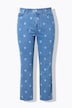 Mom jeans, 5-pocket, Heart-print
