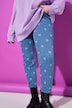 Mom jeans, 5-pocket, Heart-print