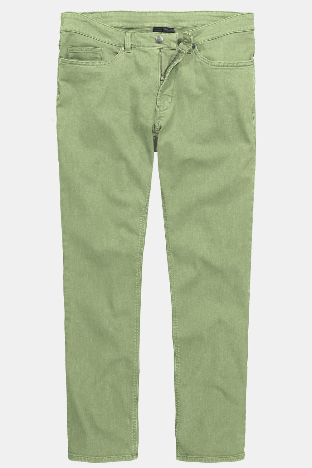 Stora storlekar Färgade jeans, Her, grön, storlek: 66, Bomull, Men Plus