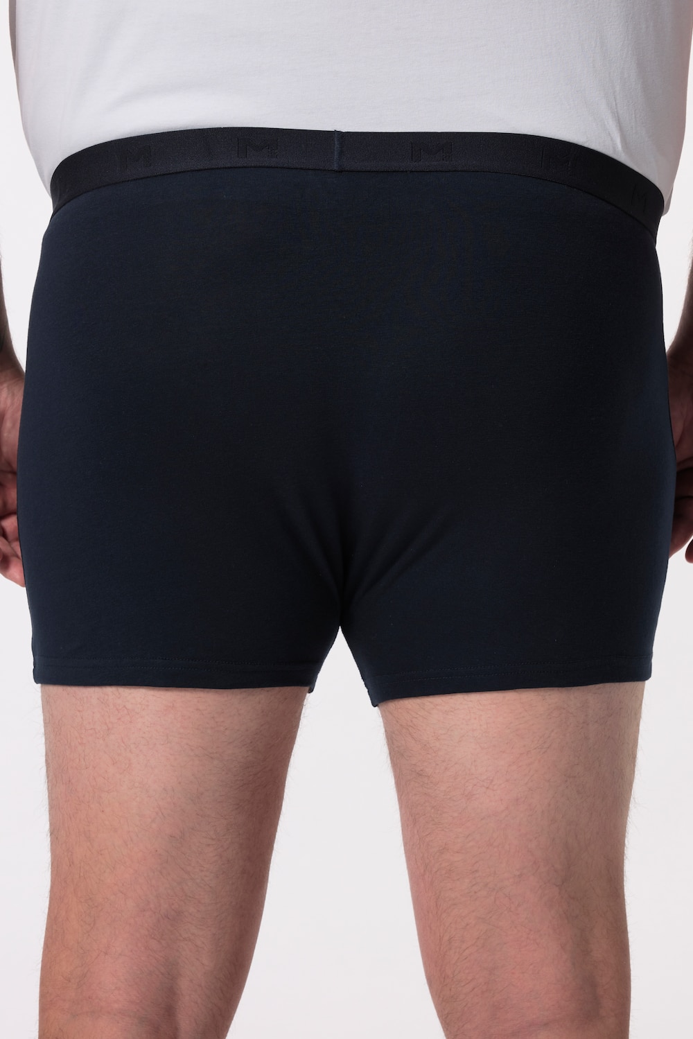 Stora storlekar Boxershorts FLEXLASTIC®, Her, blå, storlek: L, Bomull, Men Plus