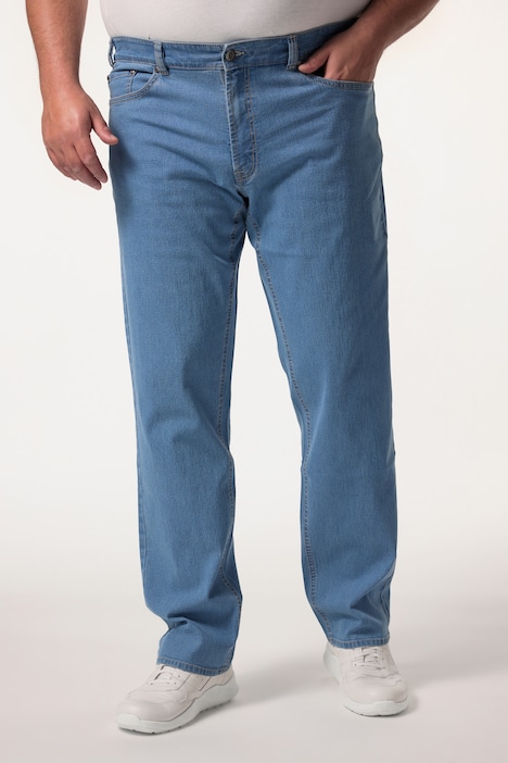 Men+ Jeans, Bauchfit, Denim, Regular Fit, 5-Pocket, Colordenim, bis Gr. 82/41