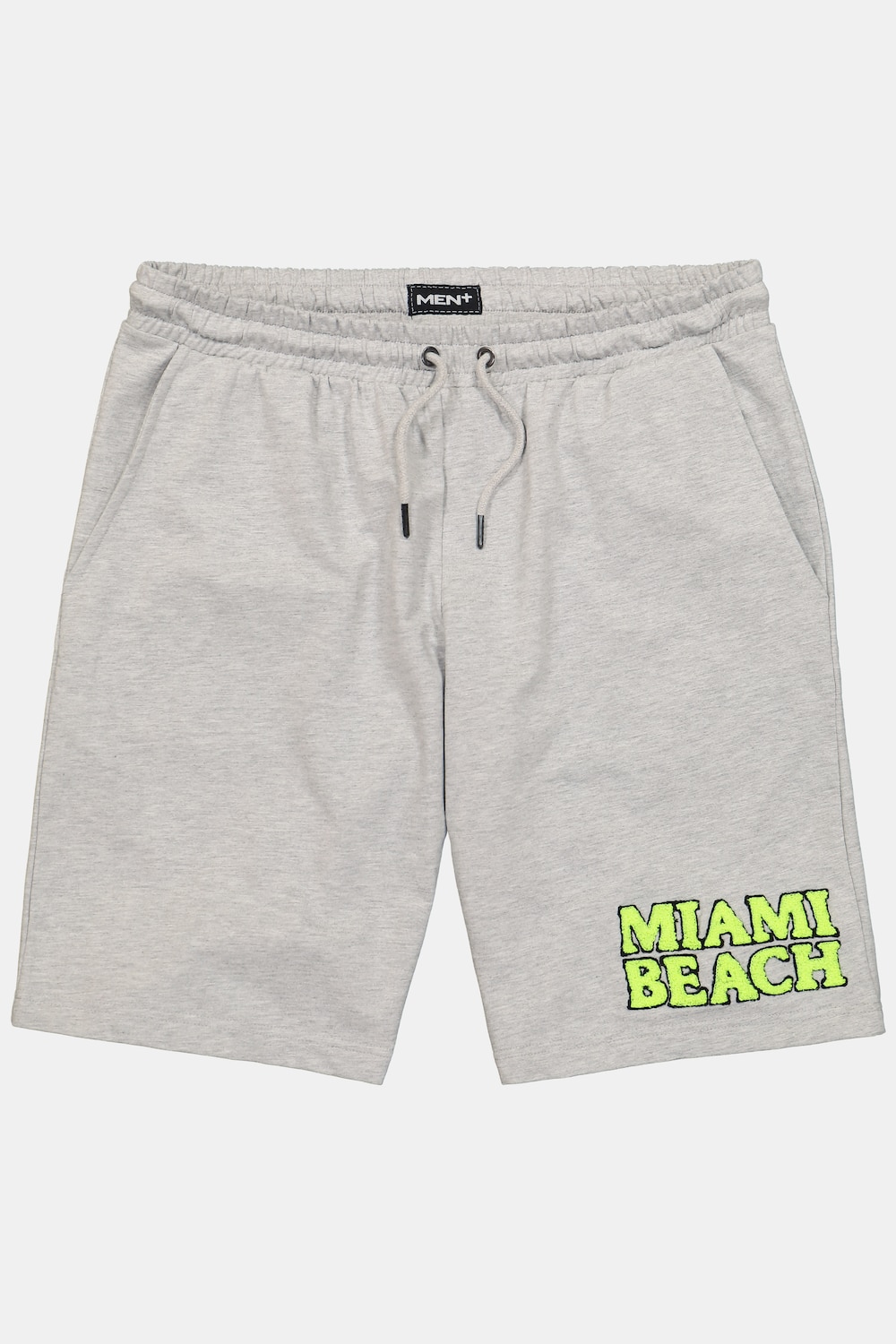 Stora storlekar Mjukisshorts, Her, grå, storlek: XL, Bomull, Men Plus