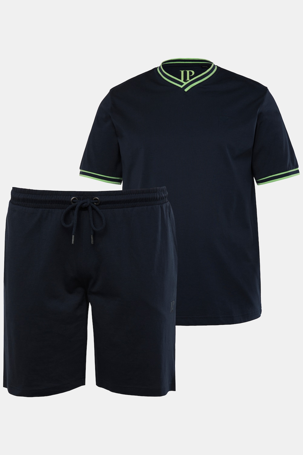 JP1880 Schlafanzug, Homewear, T-Shirt, Shorts, bis 8 XL