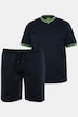 JP1880 pyjamas, hjemmeklær, T-skjorte, shorts, opp til 8 XL