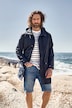 Veste de pluie JP AWARE déperlante, avec capuche, matières recyclées