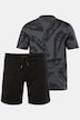 Pyjama JP 1880 collection Homewear, T-shirt + short, imprimé all-over – jusqu'au 8 