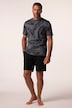 Pyjama JP 1880 collection Homewear, T-shirt + short, imprimé all-over – jusqu'au 8 