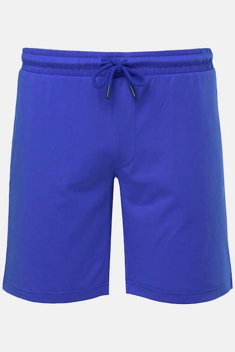 Piżama Men+, krój maskujący brzuch, zestaw dwuczęściowy, t-shirt, nadruk na piesi, szorty, do rozm. 8XL