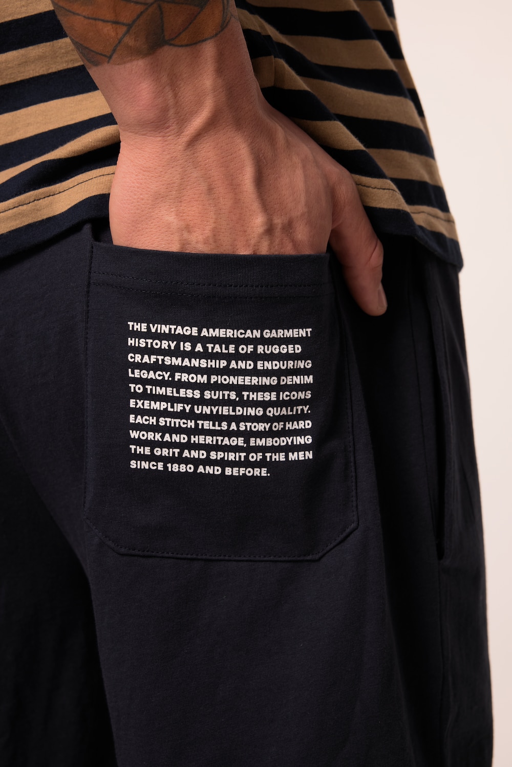 Stora storlekar Pyjamas, Her, brun, storlek: 8XL, Bomull, JP1880