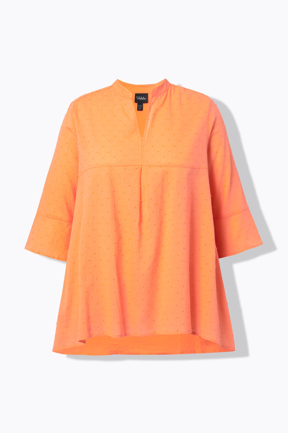 Stora storlekar Blus, Dam, orange, storlek: 42/44, Bomull, Ulla Popken
