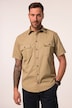 Chemise JP 1880 esprit vintage, manches courtes et col Kent, coupe Modern Fit, jusqu'au 8 