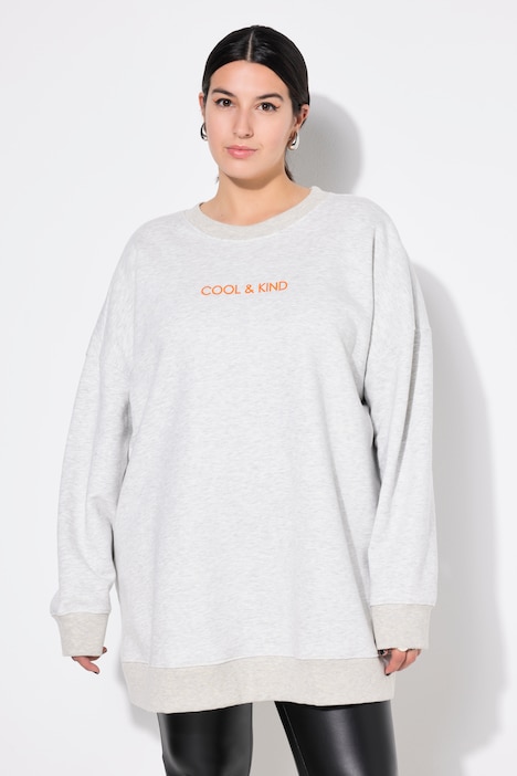 Sweatshirt, Oversize Shape, Rücken Bogenprint