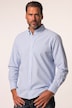 Chemise à carreaux JP 1880 en seersucker, manches longues et col à pointes boutonnée, coupe Modern Fit - jusqu'au 8 XL